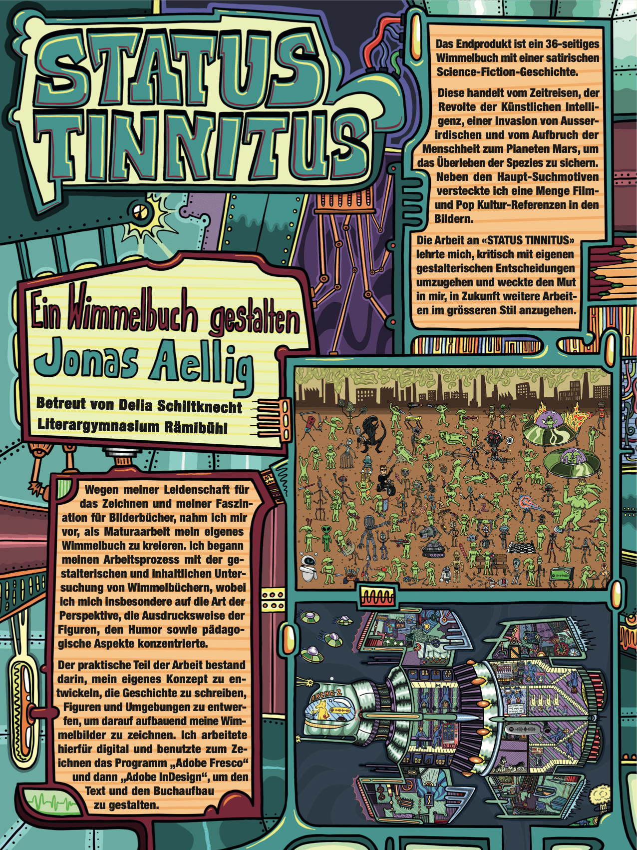 Ausstellungsplakat Status Tinnitus