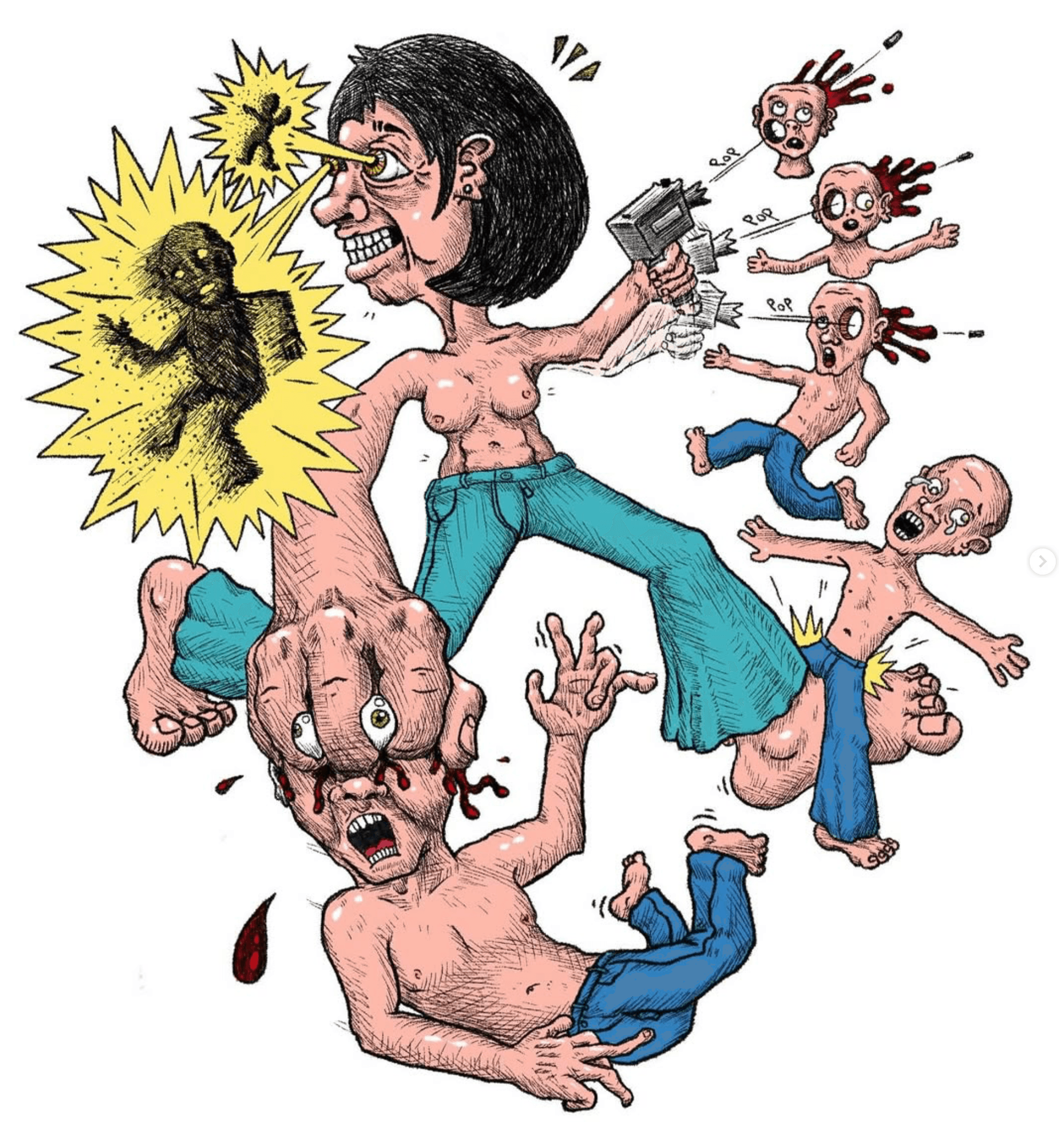 Charakterillustration von EL HONGO
